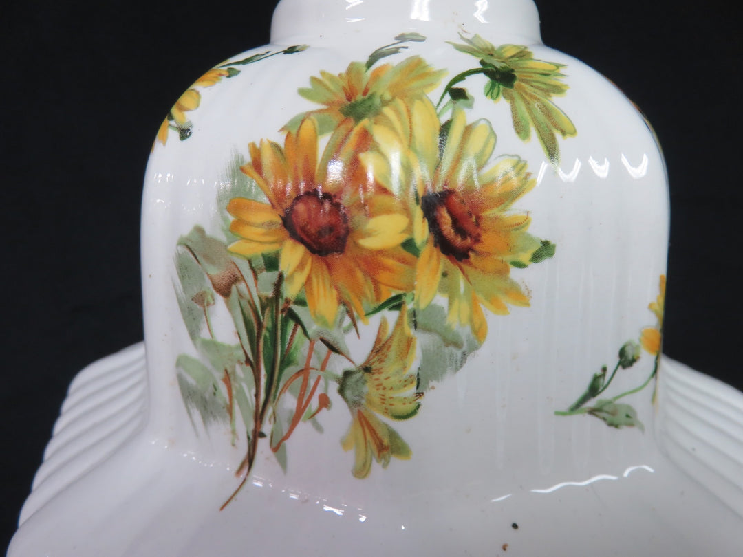 Floral Ginger Jar Table Lamp