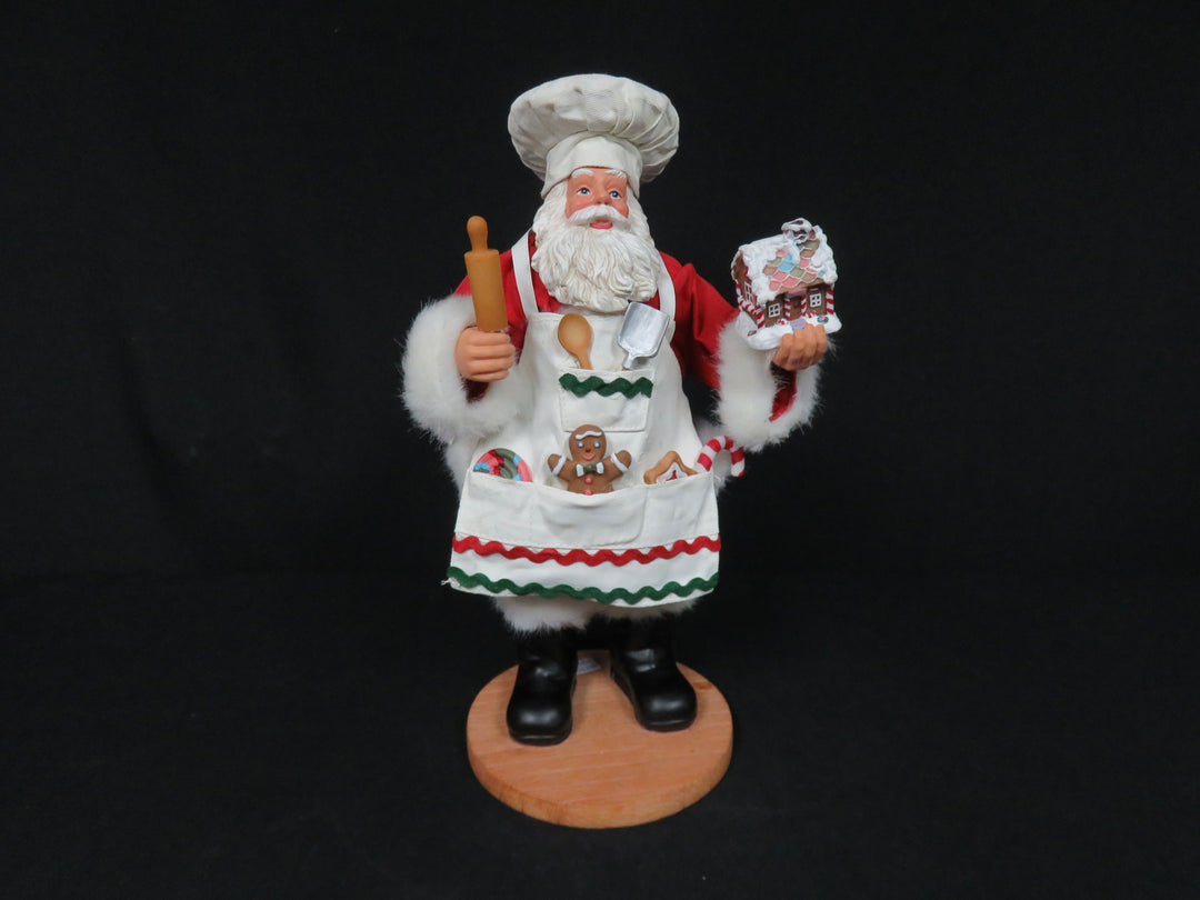 Clothtique Baking Santa