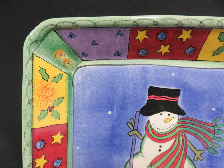 Sango Snowman Serving Dish