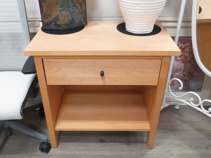 Light Wood Nightstand