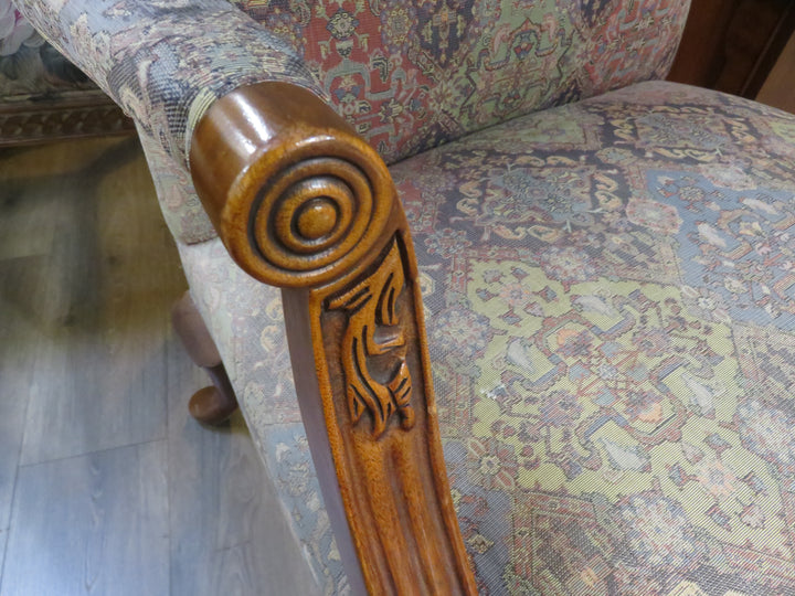 Hickory Chair Co. Upholstered Arm Chair