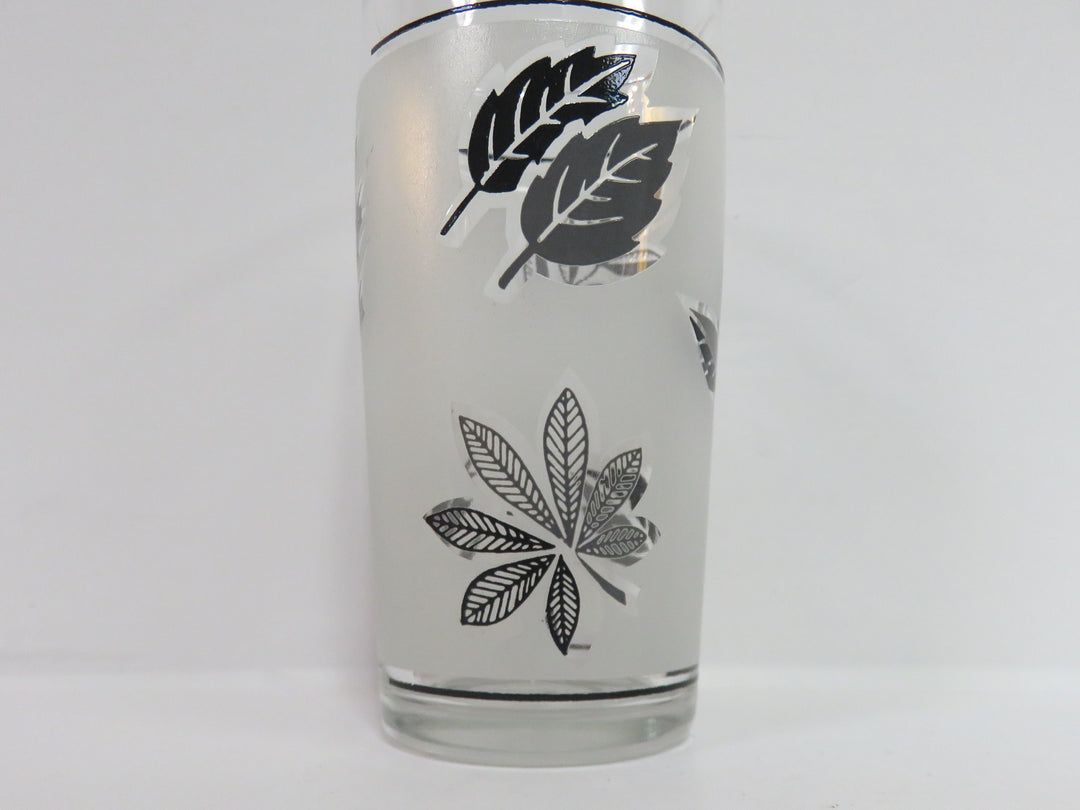 Libby Silver Foliage Juice Glasses