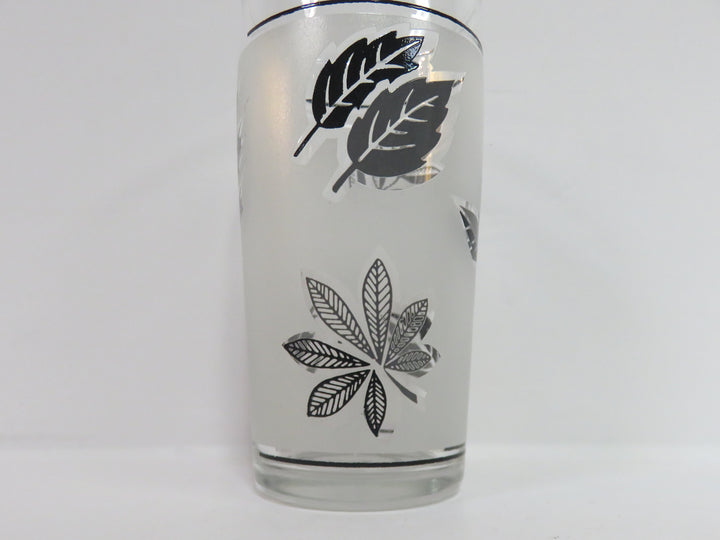 Libby Silver Foliage Juice Glasses