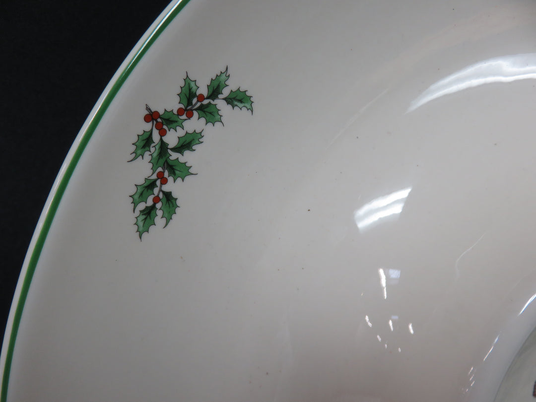 Spode Christmas Chip and Dip Bowl