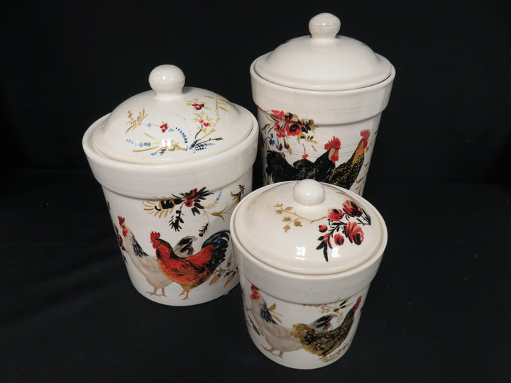 Williams Sonoma Italian Canister Set