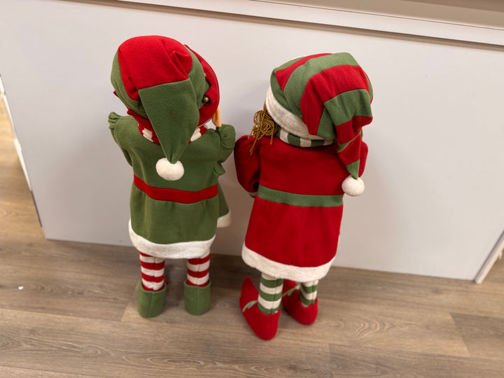 Standing Christmas Elves