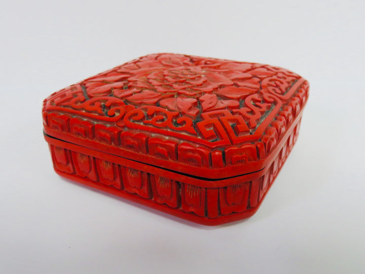 Cinnabar Trinket Box