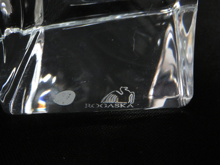 Rogaska Crystal Candleholder