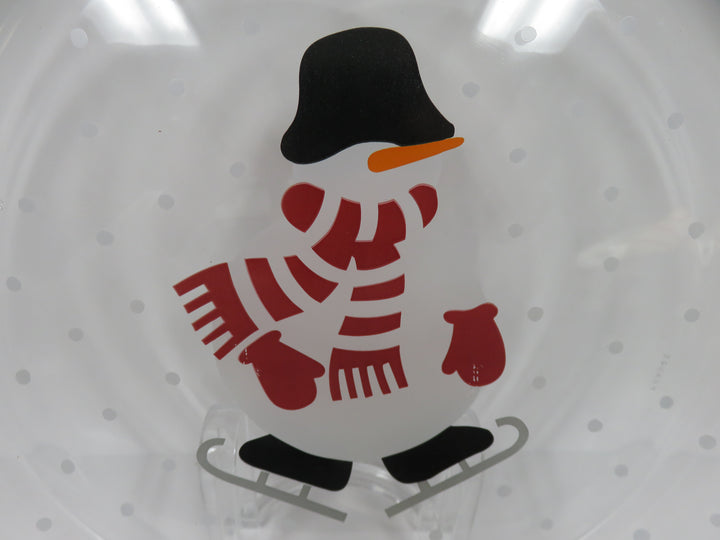 Arcoroc Snowman Platter