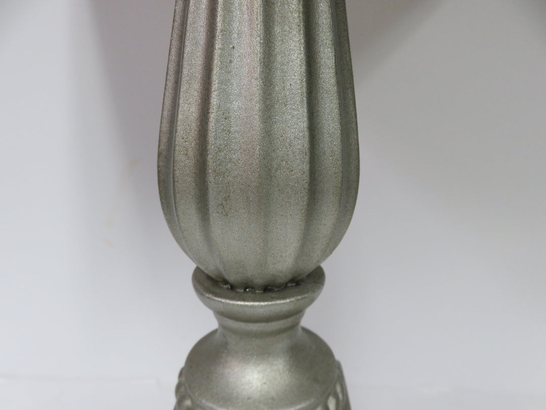 Silver Colored Table Lamp