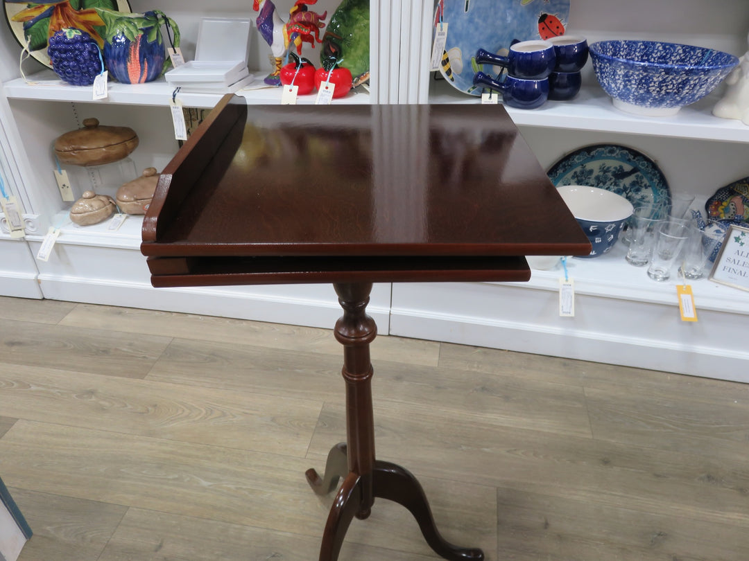 Vintage Mahogany Music/ Book Stand