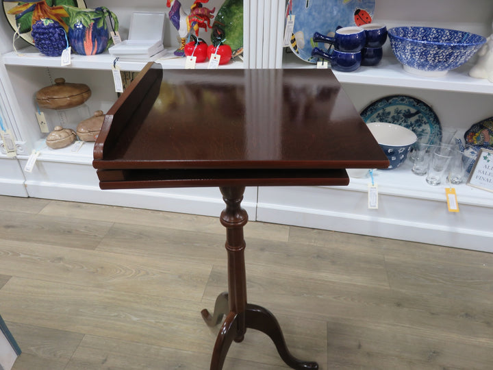 Vintage Mahogany Music/ Book Stand