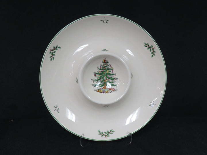 Spode Christmas Chip and Dip Bowl