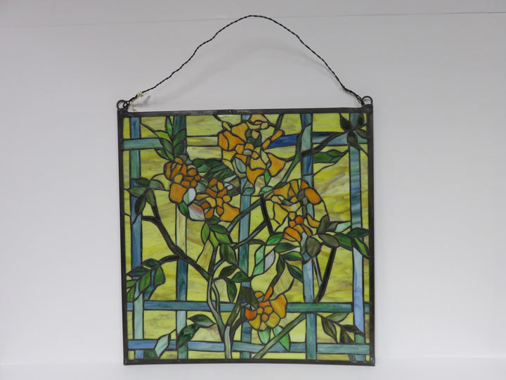 Slag Glass Hand Crafted Wall Hanging