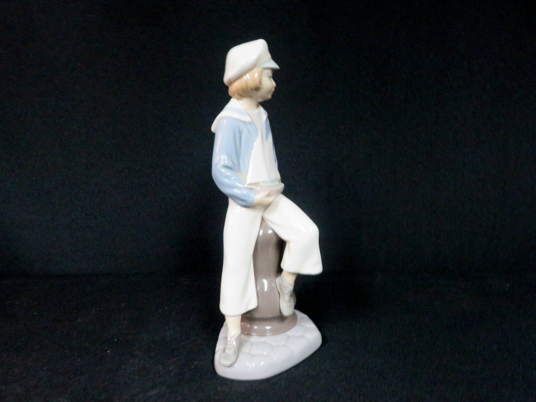 Lladró Sailor with Sailboat