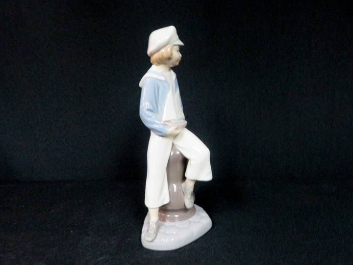 Lladró Sailor with Sailboat