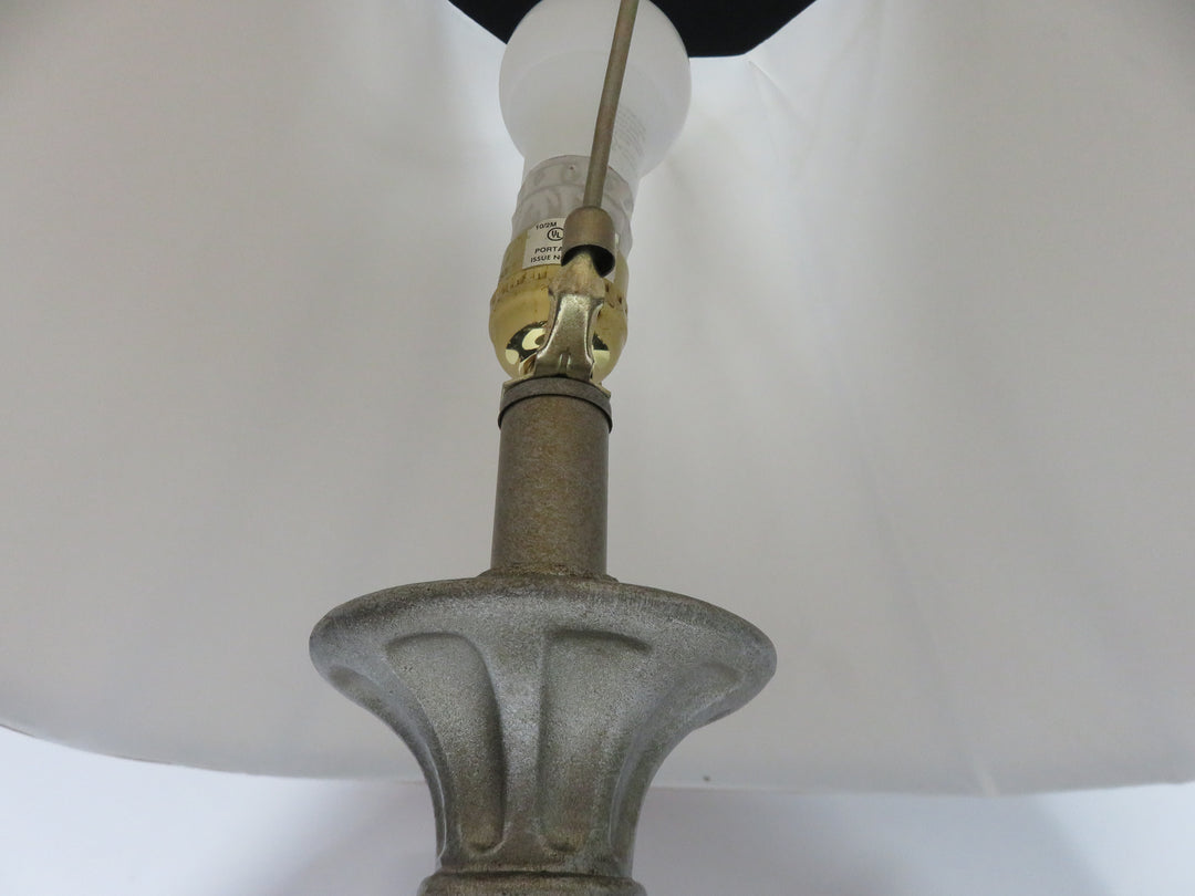 Silver Colored Table Lamp