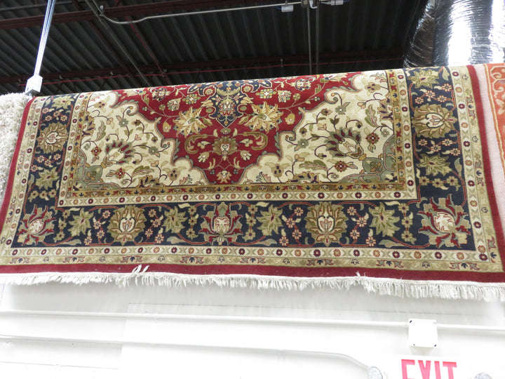 Square Tabriz Medallion Area Rug