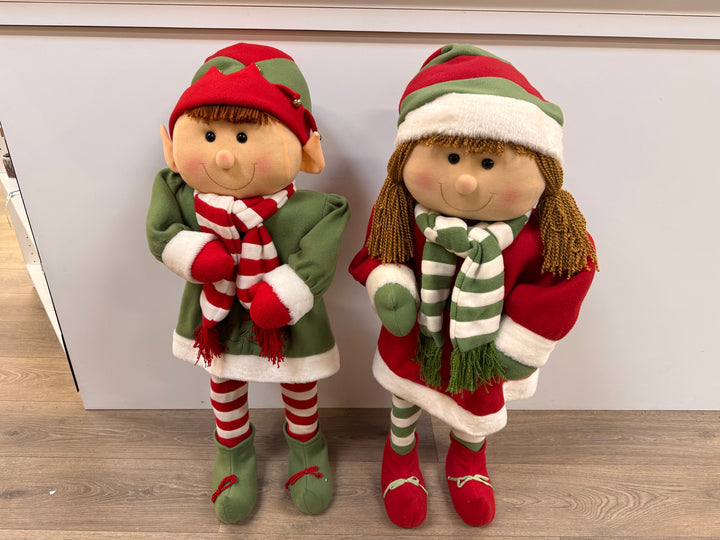 Standing Christmas Elves