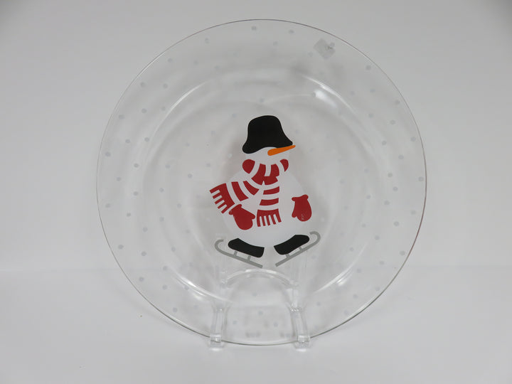 Arcoroc Snowman Platter