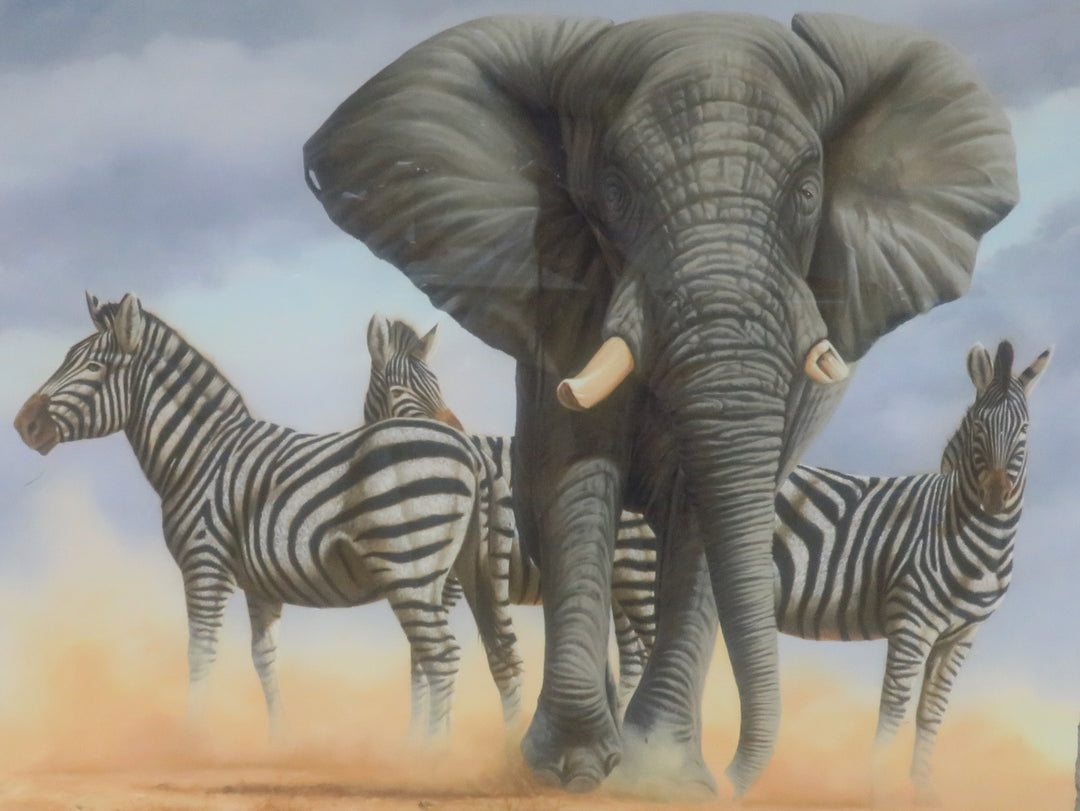 "Ghost of Etosha" Glicee Print