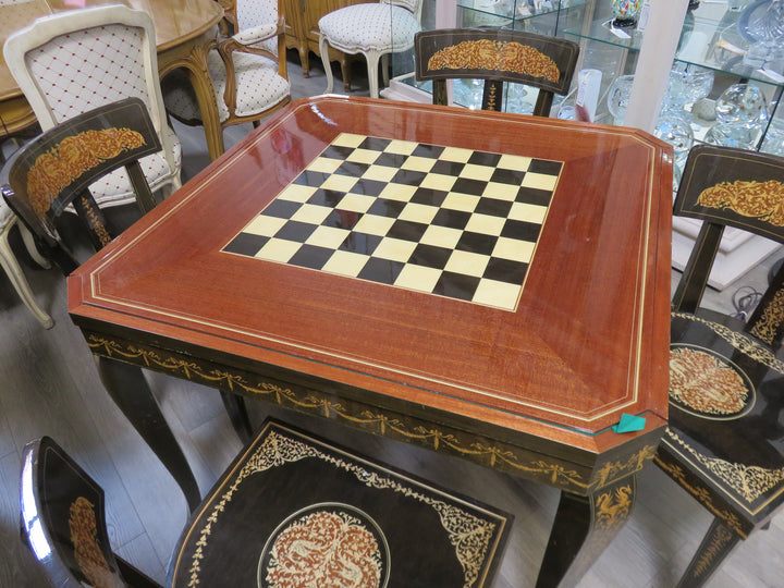 Vintage Italian Multi-Game Table