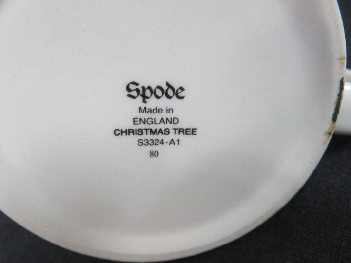 Spode Christmas Tree Mugs