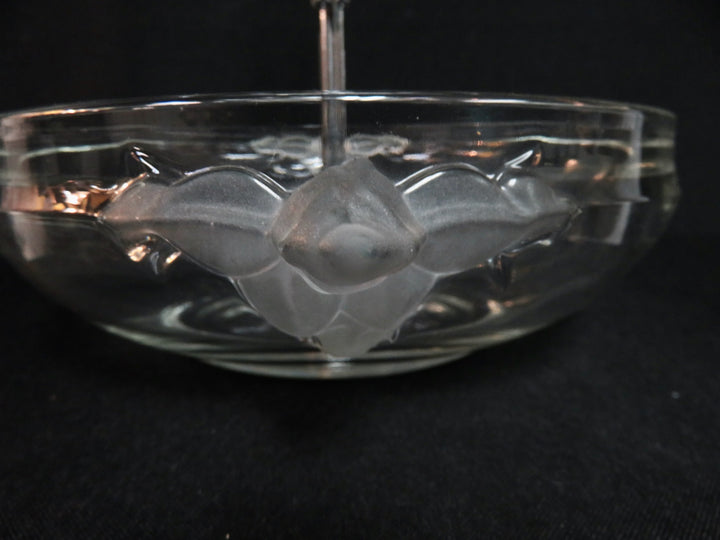 Walther Glass Tiered Tidbit Tray