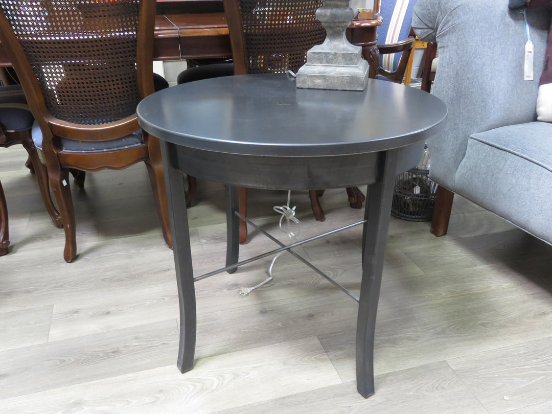 Round Metal Occasional Table