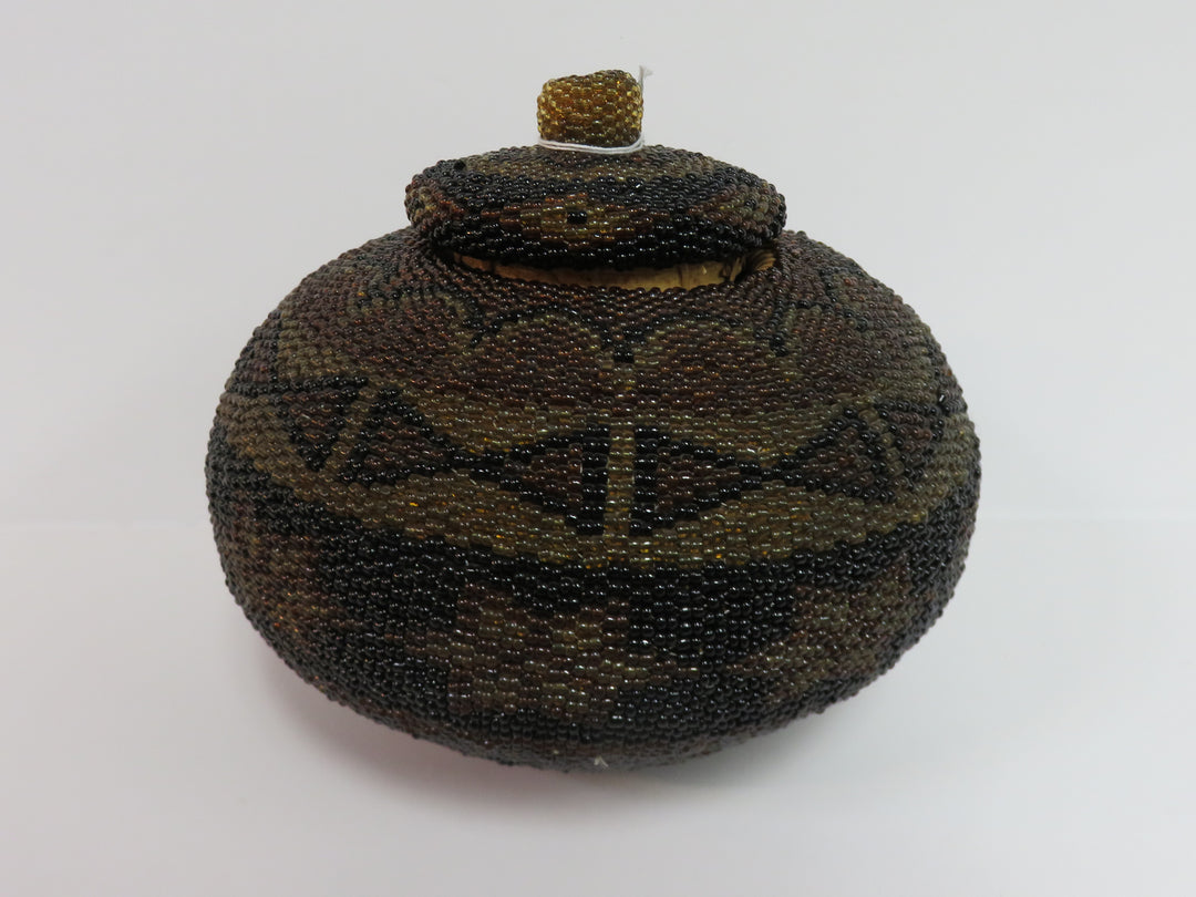 Balinese Beaded Basket