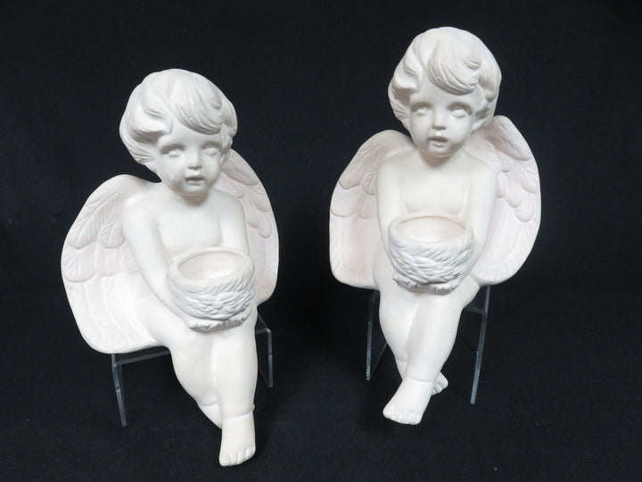 Cherub Candleholders