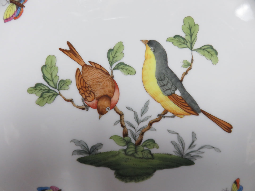 12 Herend Rothschild Bird Dinner Plates
