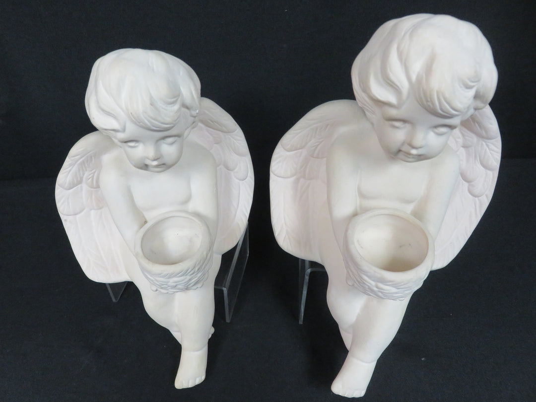 Cherub Candleholders