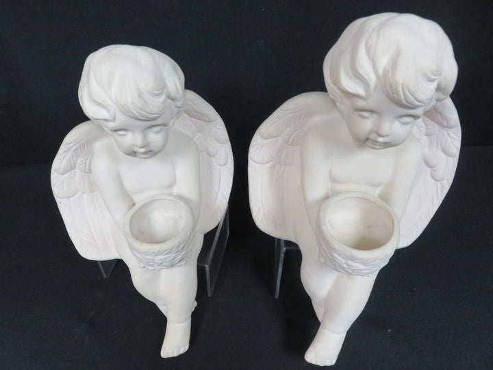 Cherub Candleholders