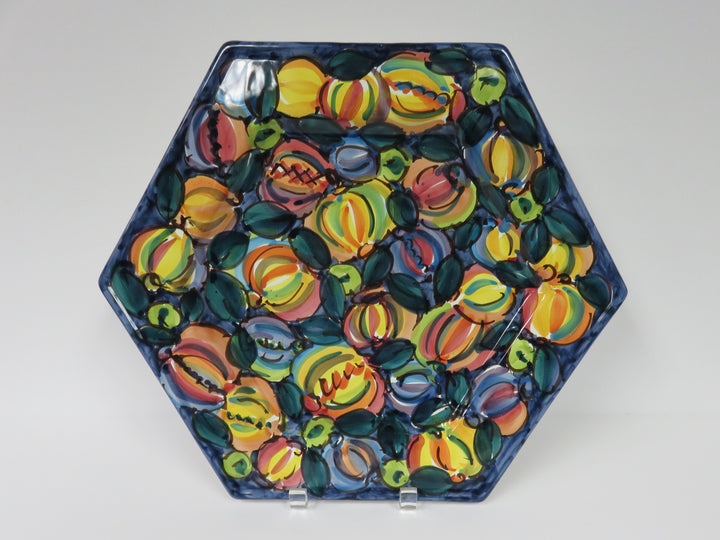 Abstract Mellon Design  Platter