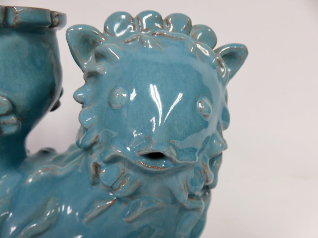 Foo Dog Style Candleholder