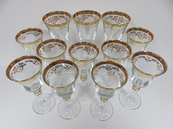 Gold Encrusted Goblets