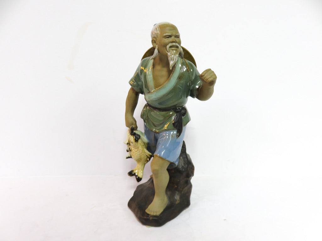 Chinese Shiwan Mudman Figurine