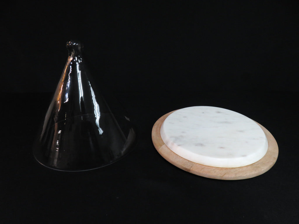 Crate & Barrel Domed Cheese Plate