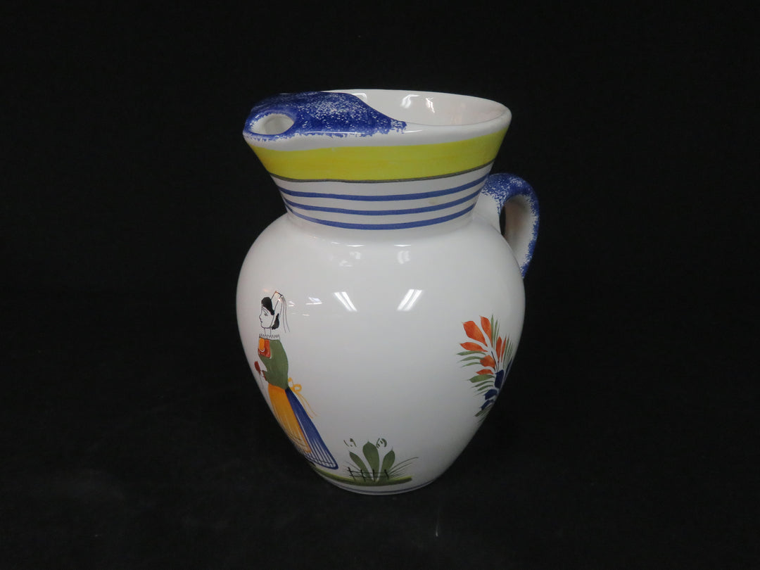 Quimper Pitcher