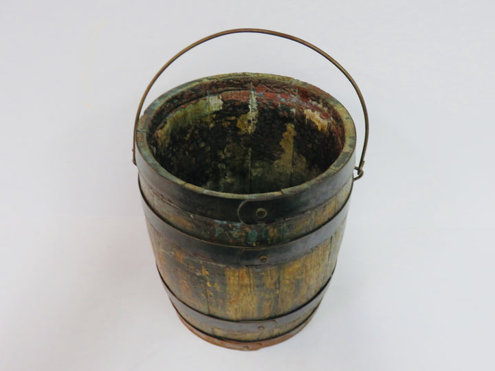 Antique Primitive Paint Pail