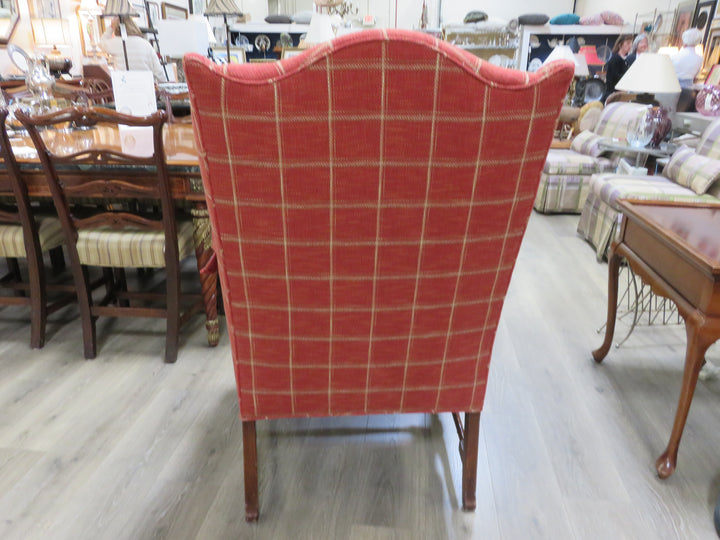 Upholstered Wingback Chair