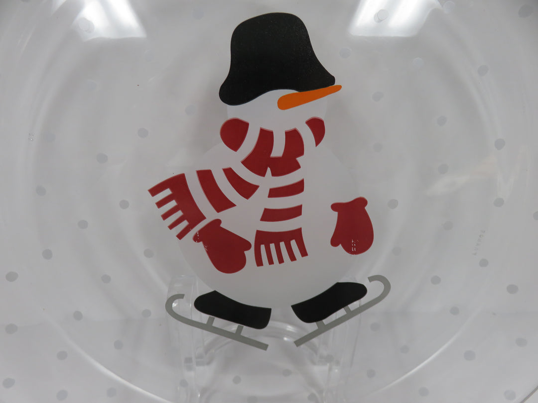 Arcoroc Snowman Platter