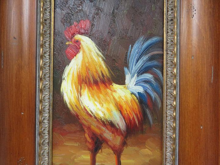 Colorful Rooster Artwork