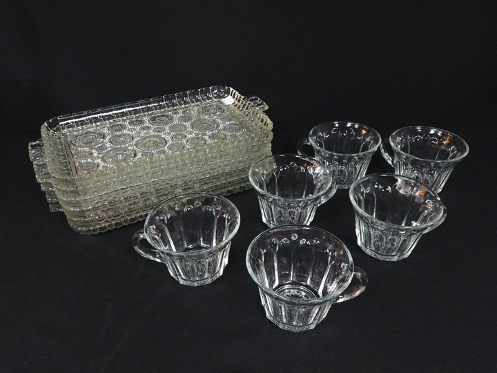 Pressed Glass Sandwich Sets