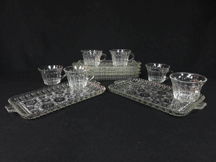Pressed Glass Sandwich Sets