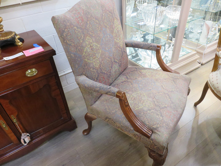 Hickory Chair Co. Upholstered Arm Chair