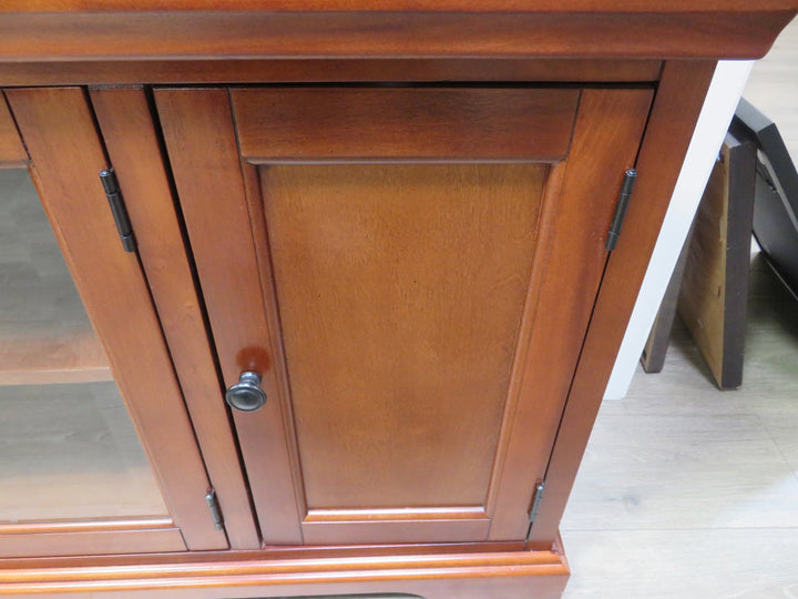 Dark Wood Media Cabinet