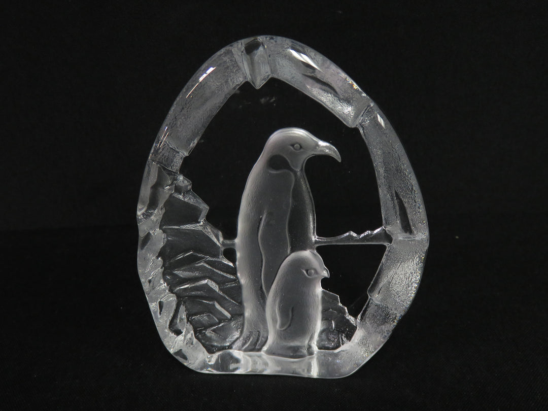 Nybra Art Glass Penguins