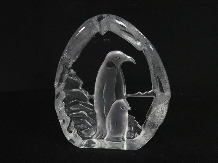 Nybra Art Glass Penguins